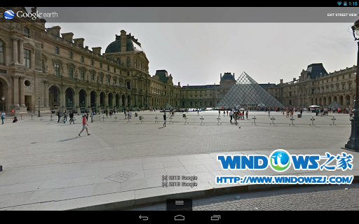 手机谷歌（google）地球新增3D视图、街景功能