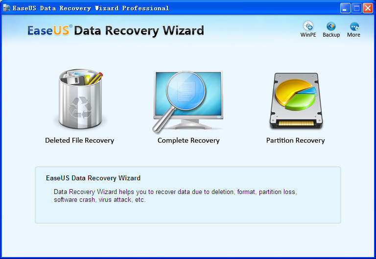 EaseUS Data Recovery v6.0 官方最新注册版 (数据恢复软件)