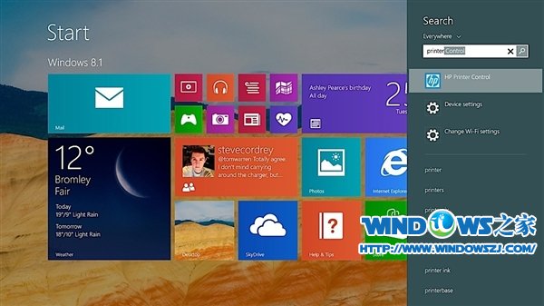 Windows 8.1预览版图赏