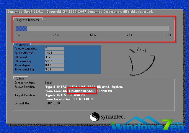 雨林木风win7旗舰版安装