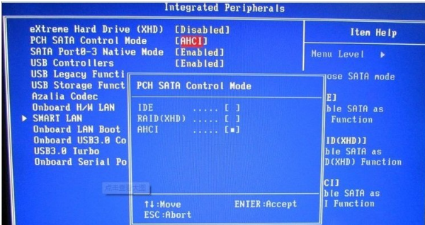 ahci模式